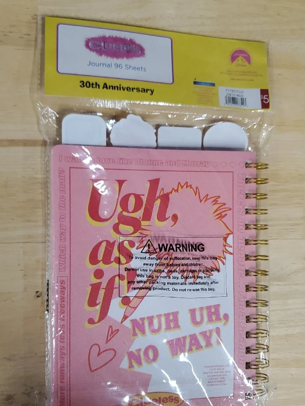 30th Anniversary Pink Spiral Journal — Totally Design